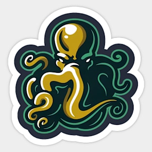 Kraken Mascot Sticker